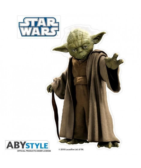 Stickers Star Wars - 16x11cm  / 2 planches - Yoda  / Symboles - ABYstyle