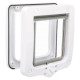 Chatiere - 4 positions - 20 × 22 cm - Blanc