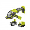 RYOBI R18AG - 140S - Meuleuse d'angle 18V Ø 115 mm + 1 batterie 4,0 Ah