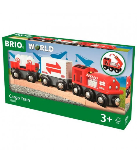 BRIO World  - 33888 - Train Citerne Avec Chargement