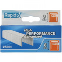 RAPID Agrafes N°53/8 en fil fin 2500 pcs