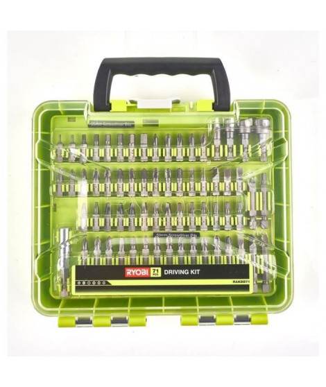 RYOBI Mallette 71 accessoires de vissage mixtes