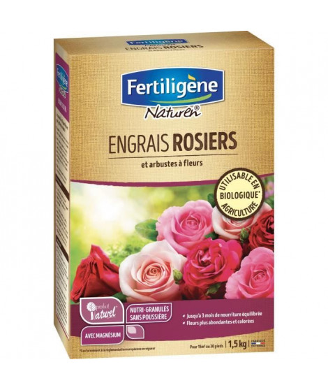NATUREN engrais rosiers - 1,5 kg