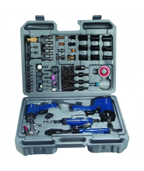 HYUNDAI Kit outils pneumatiques 71 pieces pour compresseur