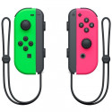 Manettes Joy-Con Vert Néon / Rose Néon pour Console Switch