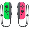 Manettes Joy-Con Vert Néon / Rose Néon pour Console Switch