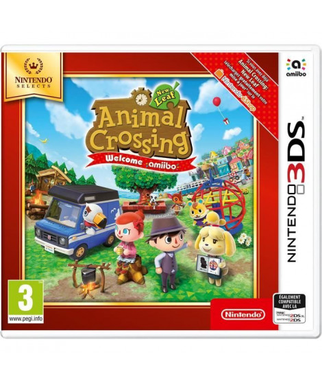 Animal Crossing New Leaf Welcome Amiibo 3DS Jeu Nintendo Selects