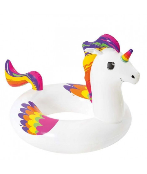 BESTWAY Bouée ronde licorne Fantasy diametre 91 cm