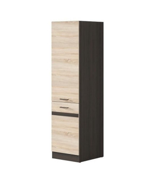 JUNONA Colonne de cuisine L 50 cm - Décor chene sonoma