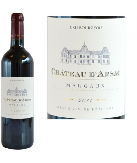 Château d'Arsac Margaux 2011 - Vin Rouge