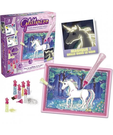 LANSAY Licorne paillettes Gliterizz