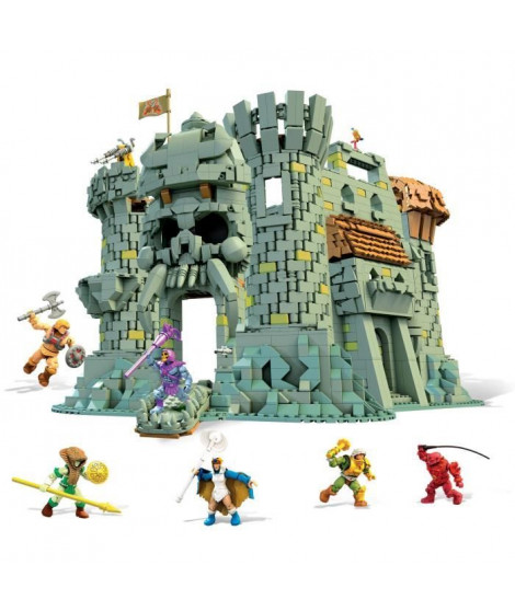 MEGA CONSTRUX Les Maîtres de l'Univers Château Forteresse de Grayskull - GGJ67 - Briques de construction - 14 ans et +