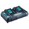 MAKITA Chargeur rapide pour 2 batteries Li-ion / Ni-MH