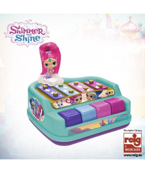 SHIMMER SHINE Xylophone - Boîte litho avec fenetre