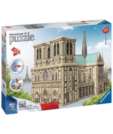 RAVENSBURGER Puzzle 3D Notre-Dame de Paris 216 pcs