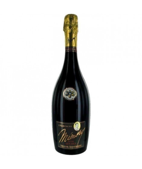 Champagne Mémory Veuve Doussot 2007 - Vin blanc x1