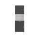 ECO Buffet de cuisine L 60 cm - Gris et blanc mat