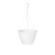 ARTEVASI Pot de fleurs suspendu Algarve - 8 L - 31 x 31 x 20,5 cm - Blanc