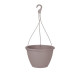 ARTEVASI Pot de fleurs suspendu Algarve - 8 L - 31 x 31 x 20,5 cm - Taupe