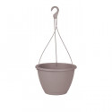 ARTEVASI Pot de fleurs suspendu Algarve - 8 L - 31 x 31 x 20,5 cm - Taupe