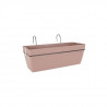 ARTEVASI Kit Jardiniere Capri - 12,8 L - 50,5 x 30,5 x 18,5 cm - Taupe