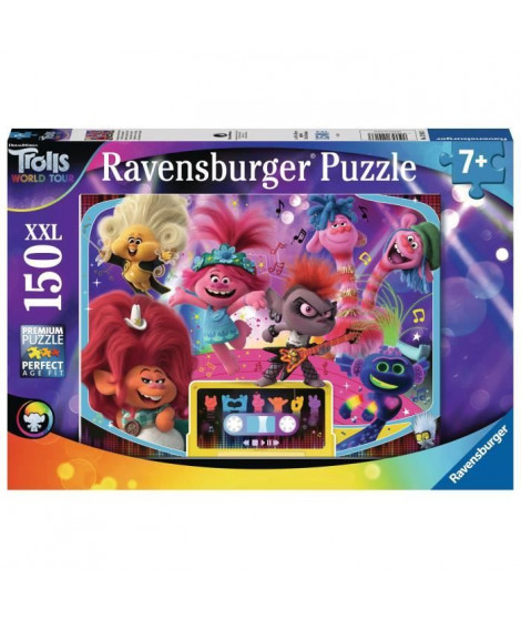RAVENSBURGER - Puzzle 150 pieces XXL Plus forts ensemble ! / Trolls 2