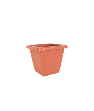 ARTEVASI Pot de fleurs Venezia Carré - 26,7 L - 39,2 x 39,2 x 33,8 cm - Terre cuite