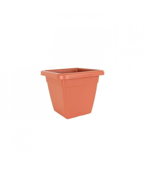 ARTEVASI Pot de fleurs Venezia Carré - 26,7 L - 39,2 x 39,2 x 33,8 cm - Terre cuite