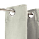 Rideau sueden 100% Polyester - Beige clair - 140x250 cm