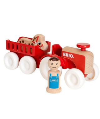 BRIO - My Home Town - Tracteur Et Remorque