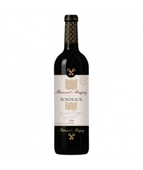 BERNARD MAGREZ Bordeaux rouge 2016 - Vin rouge de Bordeaux