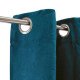 Rideau sueden 100% Polyester - Bleu intense - 140x250 cm