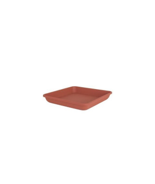 ARTEVASI Soucoupe Carrée Venezia - 2,7 L - 32 x 32 x 4,7 cm - Terre cuite