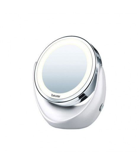 Miroir cosmétique rotatif | avec lumiere LED et augmentation pour le maquillage | Beurer