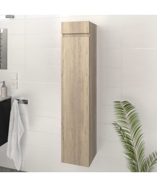 LUNA / LIMA Colonne de salle de bain L 25 cm - Décor chene sonoma