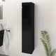 LUNA / LIMA Colonne de salle de bain L 25 cm - Noir brillant