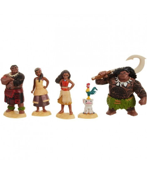 VAIANA Set De 5 Figurines