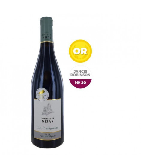 Domaine de Nizas 2015 IGP Pays de Caux Vieilles Vignes  Vin rouge du Languedoc-Roussillon