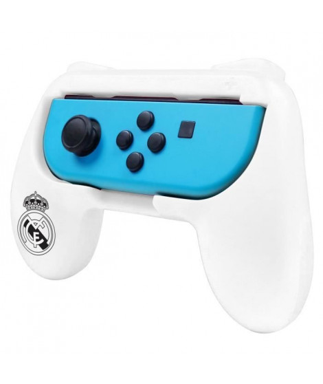 Duo de Grips blancs Real Madrid pour manette Switch