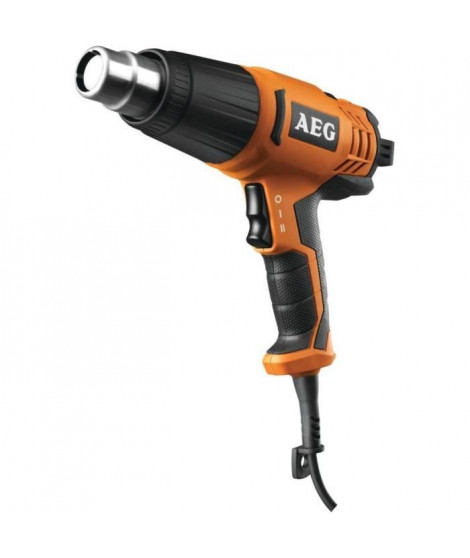 AEG POWERTOOLS Décapeur 2000W, 90° a 600°C, coffret + 3 buses