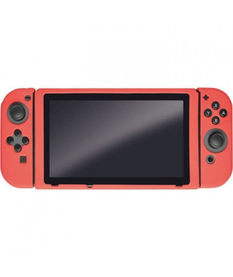 Housse de Protection corail en silicone Steelplay pour Switch