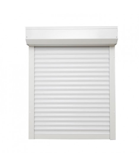 Volet Roulant Filaire SOMFY PVC Blanc 120x120