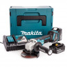 MAKITA Meuleuse Ø 125 mm 2x18 V Li-Ion 5 Ah DGA517RTJ