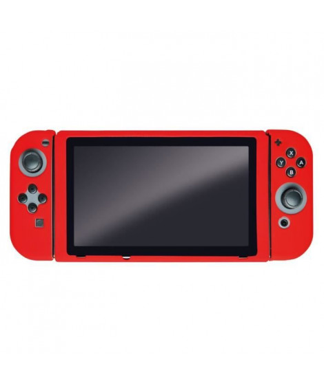 Housse de Protection rouge en silicone Steelplay pour Switch