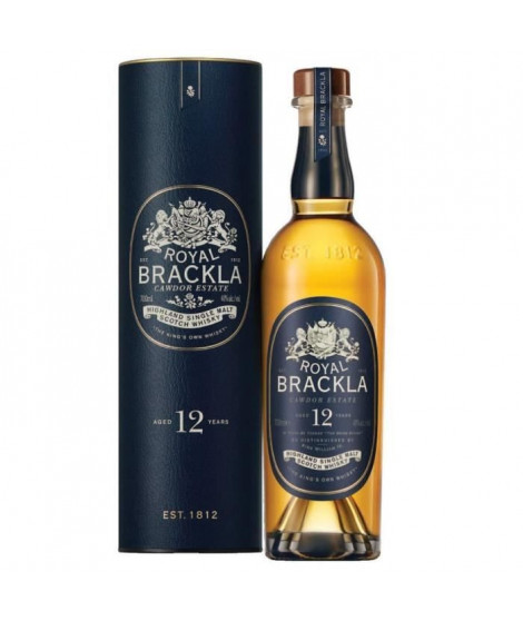 Royal Brackla 12 Ans Whisky 70 cl - 40°