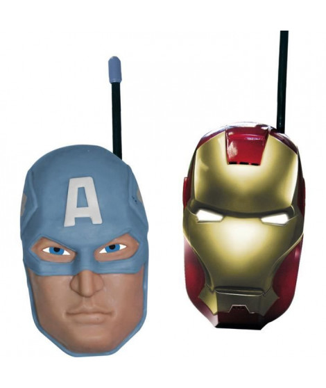 AVENGERS Talkie-walkie (Iron Man et Captain America)