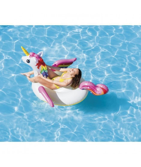 INTEX Bouée gonflable Licorne Magique a Chevaucher