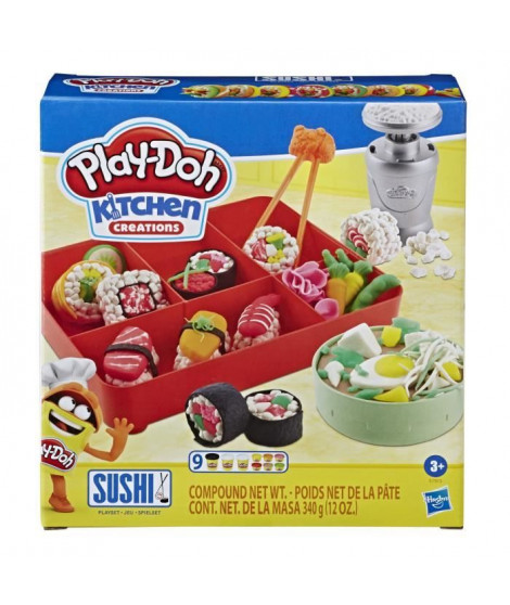 Play-Doh Kitchen  - Pate A Modeler - Menu Sushis