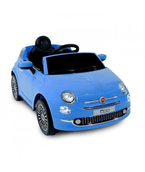 FIAT 500 Voiture électrique enfant - 12V - Bleu