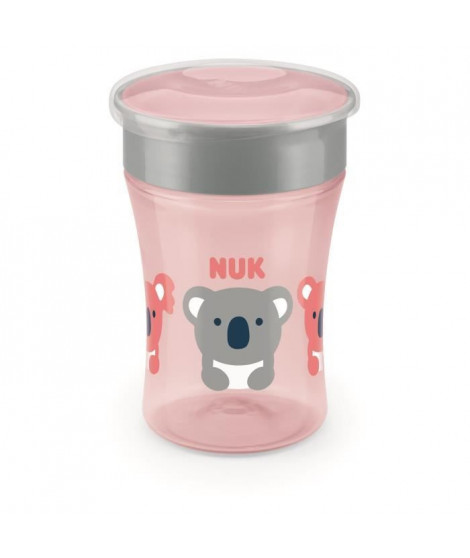 NUK Tasse Evolution Cup - 360 silicone - Fille 9m+